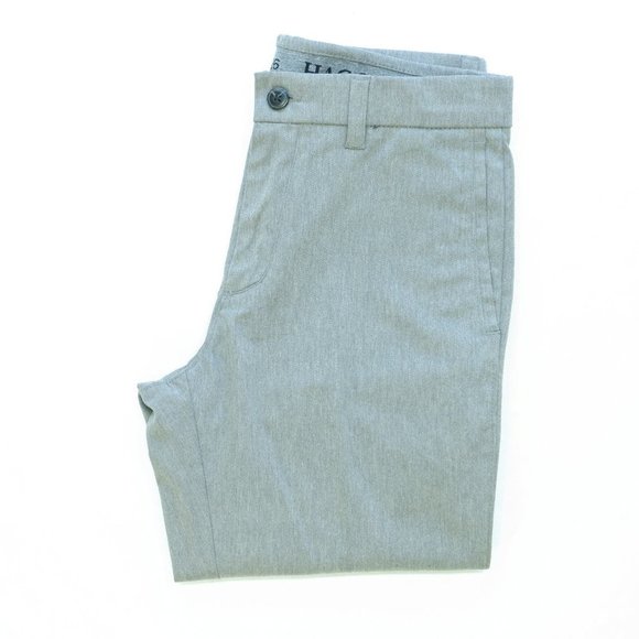 Haggar Mens Pants Luxury Comfort Premium Stretch Slim Fit Dress Pants - Picture 5 of 7